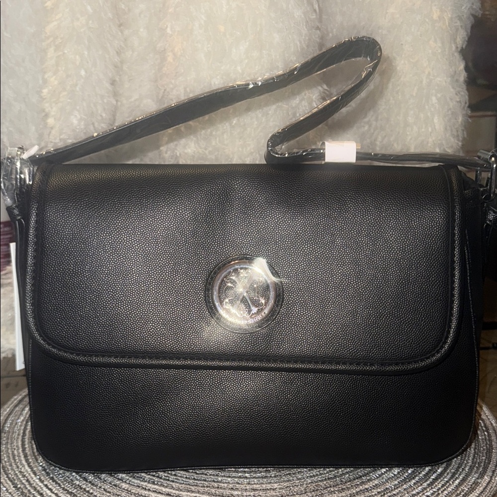 ⭐️$25⭐️CXL by Christian Lacroix Elegant Black Shoulder Bag NWT